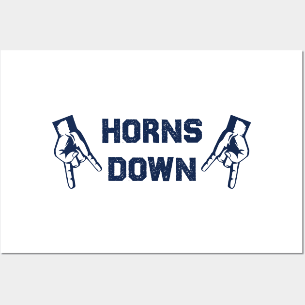 Horns Down Wall Art by DreamPassion